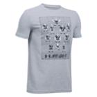 Boys 8-20 Under Armour Scary Good Soccer Tee, Size: Medium, Med Grey