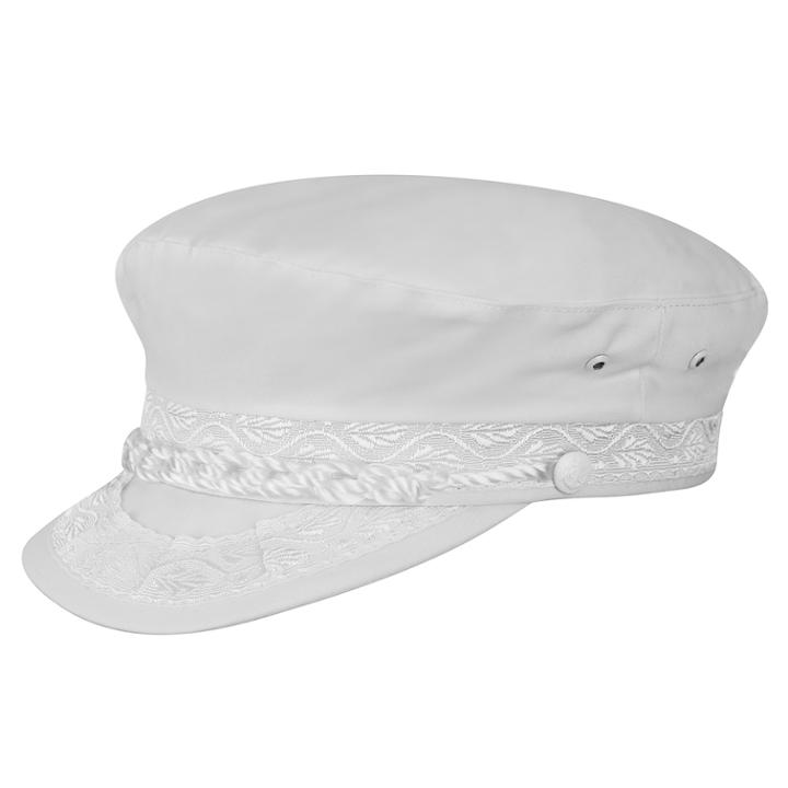 Men's Country Gentleman Cotton-blend Greek Fisherman Cap, Size: 7 3/8, Natural