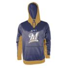 Men's Stitches Milwaukee Brewers Embossed Logo Hoodie, Size: Xxl, Multicolor