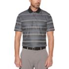 Men's Grand Slam Motionflow Ombre Jacquard Performance Golf Polo, Size: Medium, Oxford