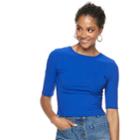 Women's Popsugar Crop Top, Size: Xs, Blue