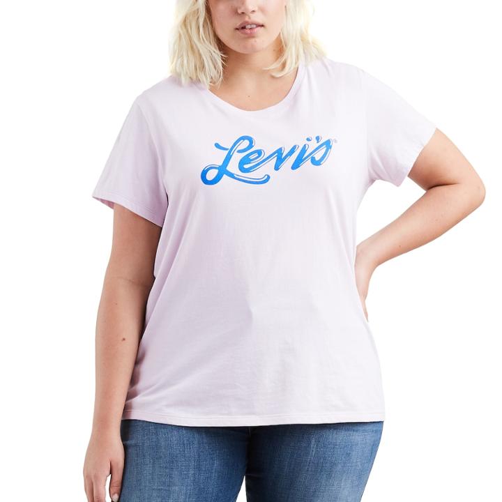 Plus Size Levi's&reg; Perfect Graphic Tee, Women's, Size: 3xl, Lt Purple