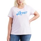 Plus Size Levi's&reg; Perfect Graphic Tee, Women's, Size: 3xl, Lt Purple