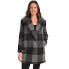 Women's Fleet Street Plaid Wool Blend Coat, Size: Xl, Oxford
