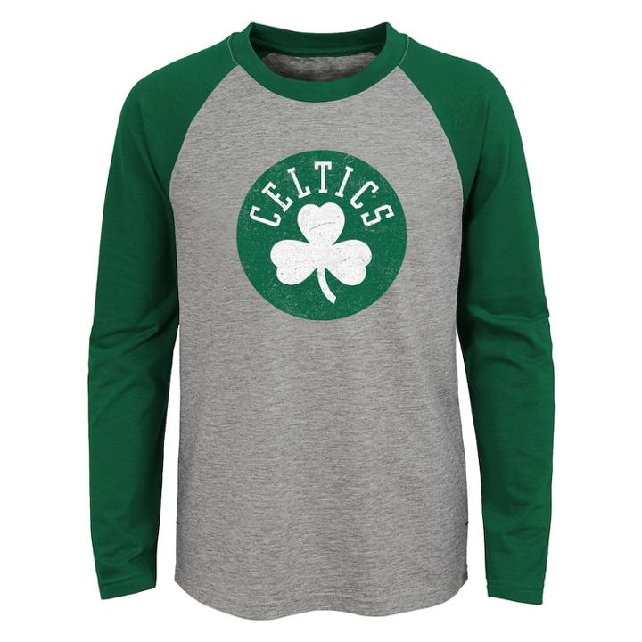 Boys 4-18 Boston Celtics Fadaway Tee, Size: 6-7, Grey