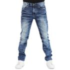 Men's True Luck Camden Slim-fit Jeans, Size: 32x30, Dark Blue