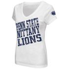 Juniors' Campus Heritage Penn State Nittany Lions Shoutout V-neck Tee, Women's, Size: Large, Blue Other