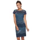 Women's Scarlett Tonal Lace Shift Dress, Size: 4, Multi Platinum