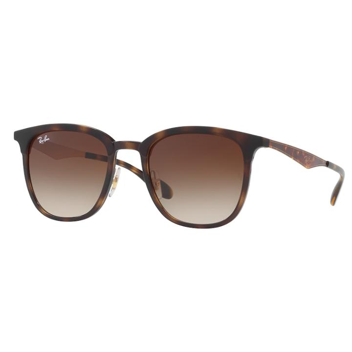 Ray-ban Rb4278 51mm Square Gradient Sunglasses, Women's, White