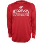 Men's Champion Wisconsin Badgers Team Tee, Size: Medium, Red
