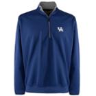 Men's Kentucky Wildcats 1/4-zip Leader Pullover, Size: Medium, Blue