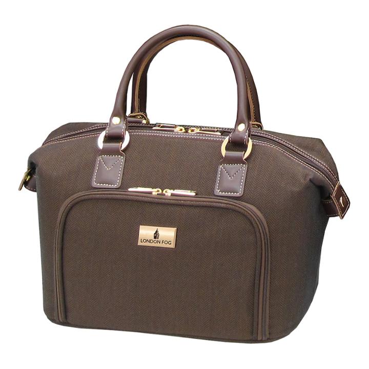 London Fog Andover 16-inch Cosmetic Bag, Women's, Size: Csmtic Bag, Brown