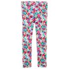 Girls 4-8 Carter's Floral Print Leggings, Size: 7