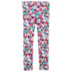 Girls 4-8 Carter's Floral Print Leggings, Size: 7