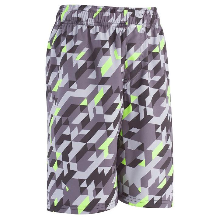 Boys 4-7 Under Armour Maze Runner Abstract Swim Trunks, Boy's, Size: 5, Oxford