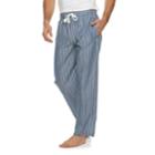 Men's Fruit Of The Loom Signature Woven Lounge Pants, Size: Xl, Blue (navy)