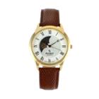 Peugeot Men's Leather Watch - 2047gbr, Brown