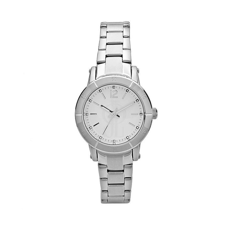 Jennifer Lopez Women's Stainless Steel Watch, Size: Small, Silver