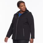 Plus Size Zeroxposur Lillian Softshell Jacket, Women's, Size: 3xl, Black