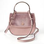 Lc Lauren Conrad Delice Flap Crossbody Bag, Women's, Light Pink