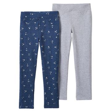 Girls 4-6x Freestyle Revolution 2-pk. Solid & Star Jeggings, Girl's, Size: 4, Ovrfl Oth