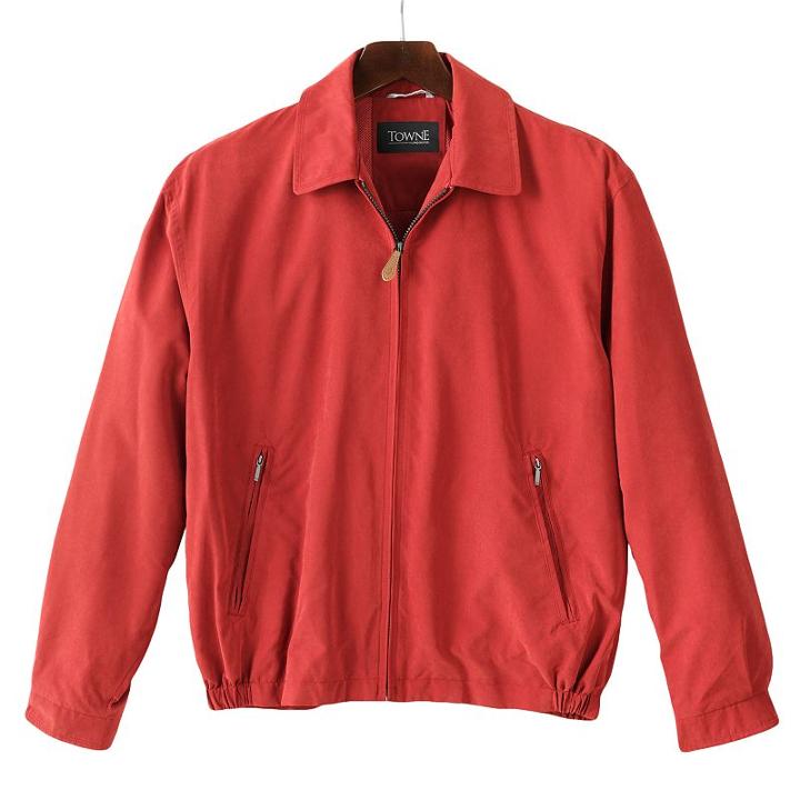 Big & Tall Towne By London Fog Microfiber Golf Jacket, Men's, Size: 2x Big, Pink Other
