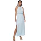 Women's Jennifer Lopez Embellished Maxi Dress, Size: Medium, Med Blue