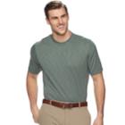 Big & Tall Van Heusen Air Classic-fit Mock-layer Crewneck Tee, Men's, Size: 3xb, Dark Green