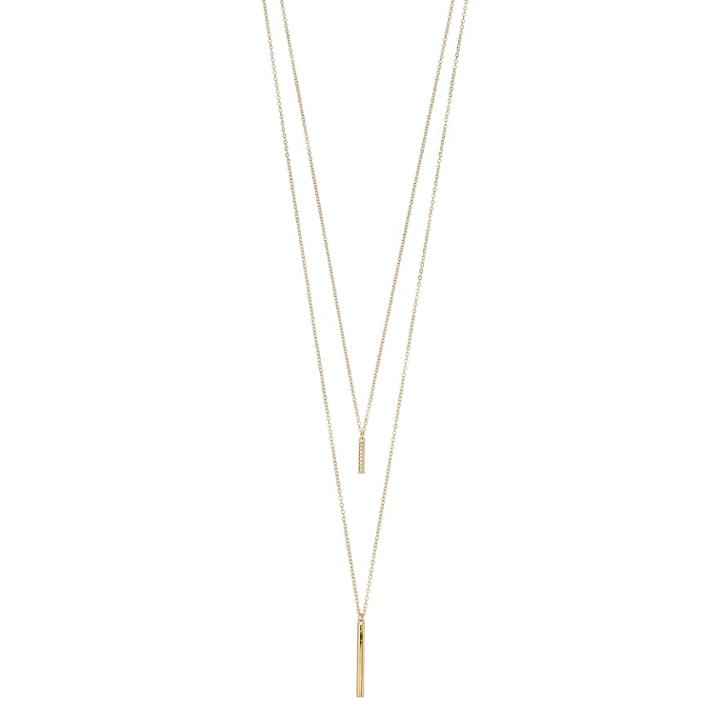 Lc Lauren Conrad Double Strand Pendant Necklace, Women's, Gold
