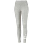 Women's Puma Athletic Logo High-waisted Leggings, Size: Large, Grey