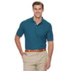 Big & Tall Croft & Barrow&reg; Classic-fit Easy-care Pique Performance Pocket Polo, Men's, Size: 3xl Tall, Brt Blue