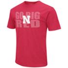 Men's Nebraska Cornhuskers Motto Tee, Size: Xl, Dark Red
