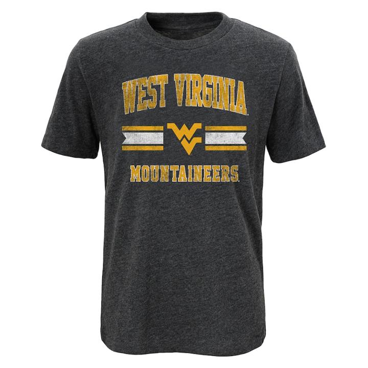Boys 4-18 West Virginia Mountaineers Player Pride Tee, Size: 8-10, Grey