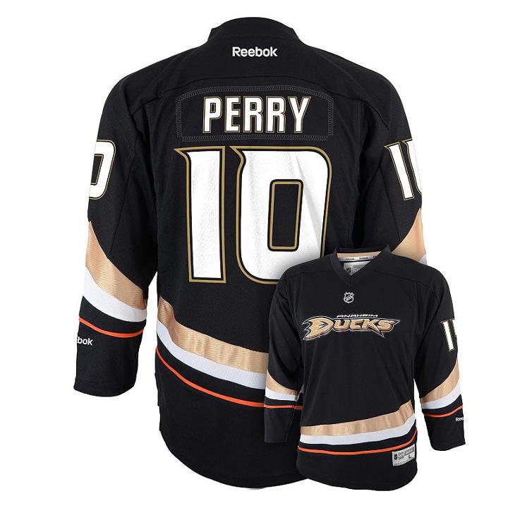 Boys 8-20 Reebok Anaheim Ducks Corey Perry Nhl Replica Jersey, Boy's, Size: S-m, Black
