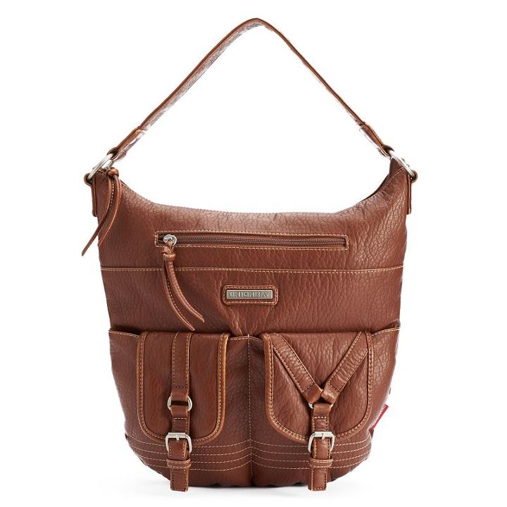 Unionbay Slouchy Hobo Bag, Women's, Med Brown
