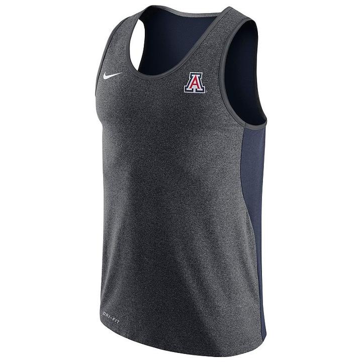 Men's Nike Arizona Wildcats Dri-fit Touch Tank Top, Size: Medium, Multicolor