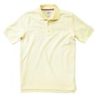 Husky Boys 4-20 French Toast School Uniform Short-sleeve Pique Polo, Boy's, Size: 10-12husky, Yellow