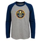 Boys 4-18 Denver Nuggets Fadaway Tee, Size: 6-7, Grey