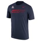 Men's Nike Arizona Wildcats Legend Staff Sideline Dri-fit Tee, Size: Xxl, Blue (navy)