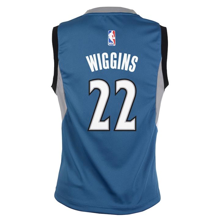 Boys 8-20 Minnesota Timberwolves Andrew Wiggins Replica Road Jersey, Size: Xl 18-20, Blue