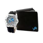 Men's Game Time Detroit Lions Watch & Wallet Set - Black