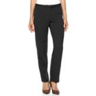 Petite Apt. 9&reg; Classic Fit Dress Pants, Women's, Size: 10 Petite, Black