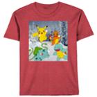 Boys 8-20 Pokemon Snowy Tee, Size: Large, Med Pink