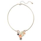 Lc Lauren Conrad Stone Cluster Collar Necklace, Women's, Multicolor