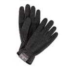 Men's Van Heusen Touchscreen Tech Fleece Gloves, Grey (charcoal)