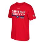 Men's Reebok Washington Capitals 2017 Stanley Cup Playoffs Center Ice Tee, Size: Xl, Red