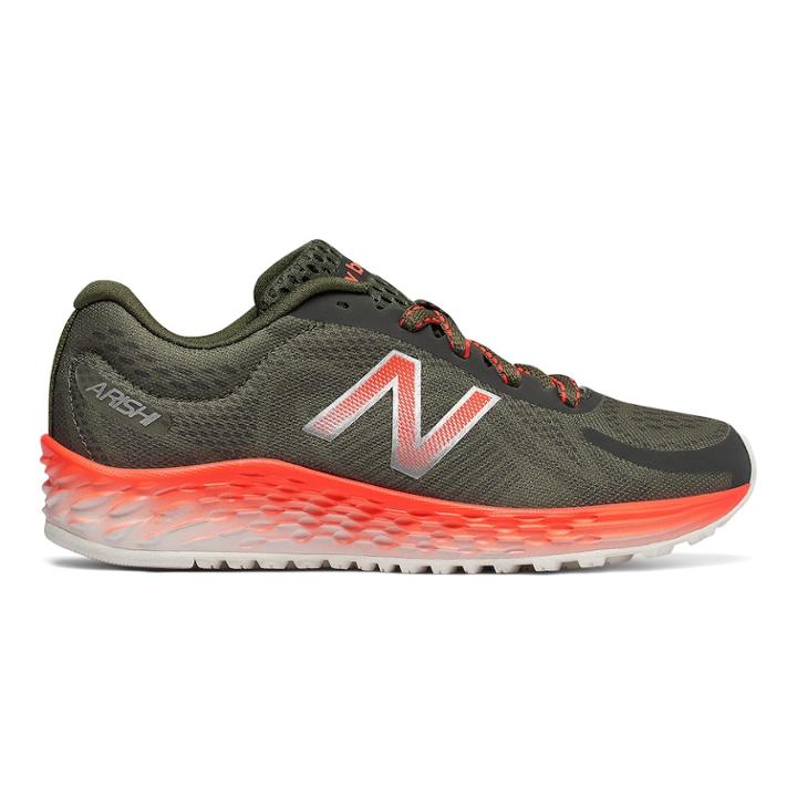 New Balance Arishi Boys' Running Shoes, Size: 6 Wide, Med Green