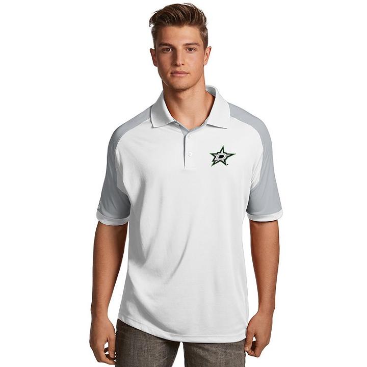 Men's Antigua Dallas Stars Century Polo, Size: Xl, White