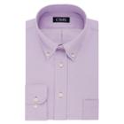 Men's Chaps Regular-fit Wrinkle-free Herringbone Dress Shirt, Size: L-34/35, Lt Purple