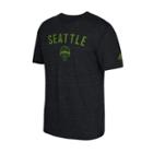 Men's Adidas Seattle Sounders Tri-blend Tee, Size: Small, Black